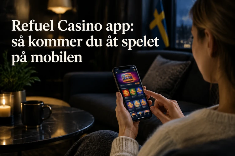 App Refuel Casino: så kommer du åt spelet på mobilen