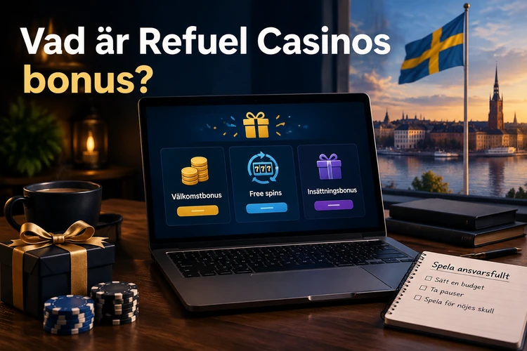 Vad är Refuel Casinos bonus?