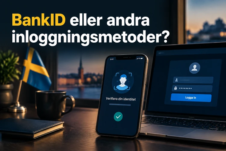 BankID eller andra inloggningsmetoder?