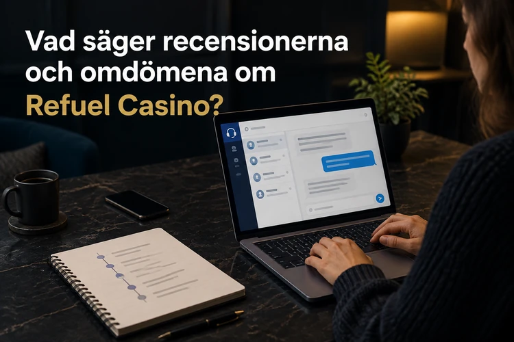 Vad säger recensionerna och omdömena om Refuel Casino?