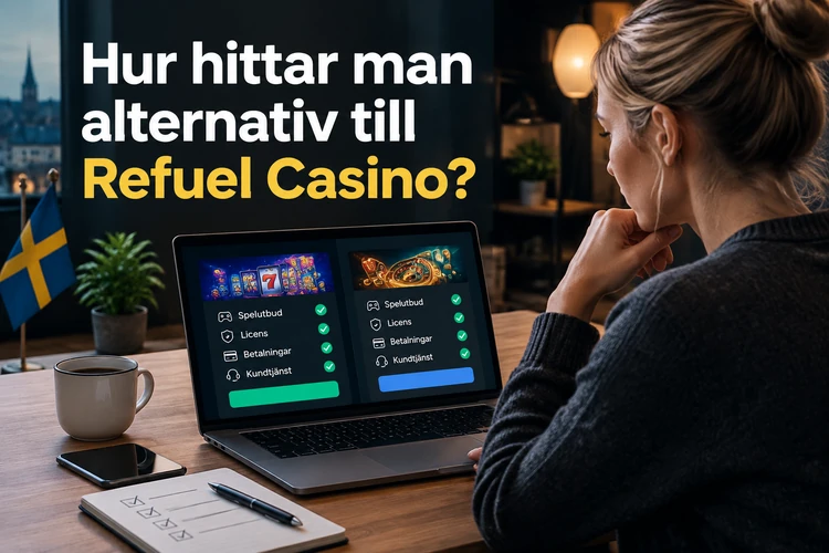 Hur hittar man alternativ till Refuel Casino?