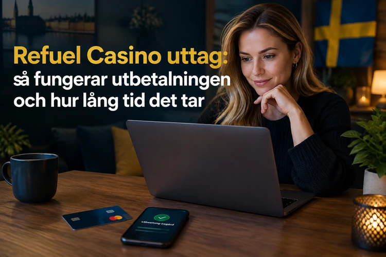 Refuel Casino uttag: så fungerar utbetalningen och hur lång tid det tar